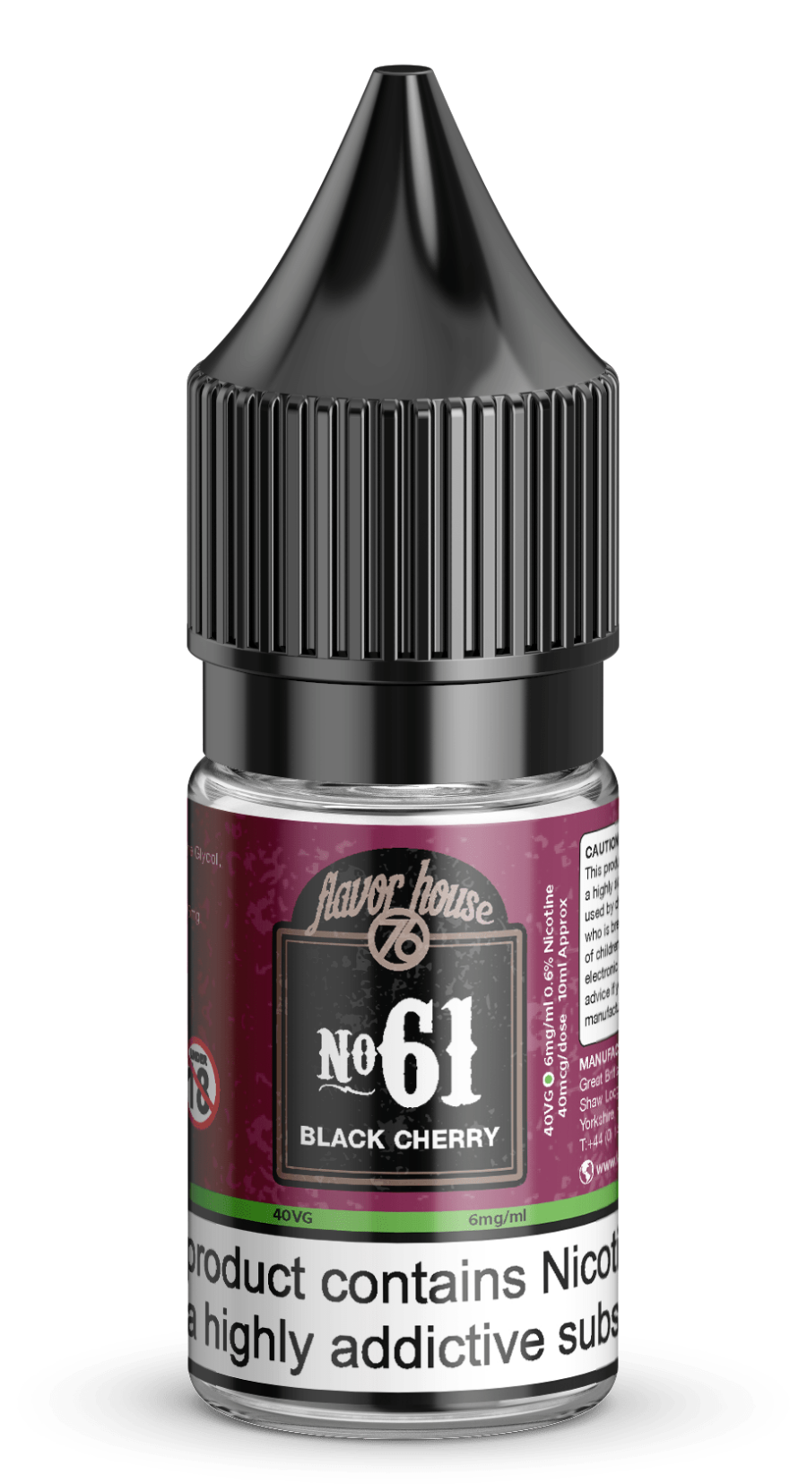 no.61-black cherry 6mg