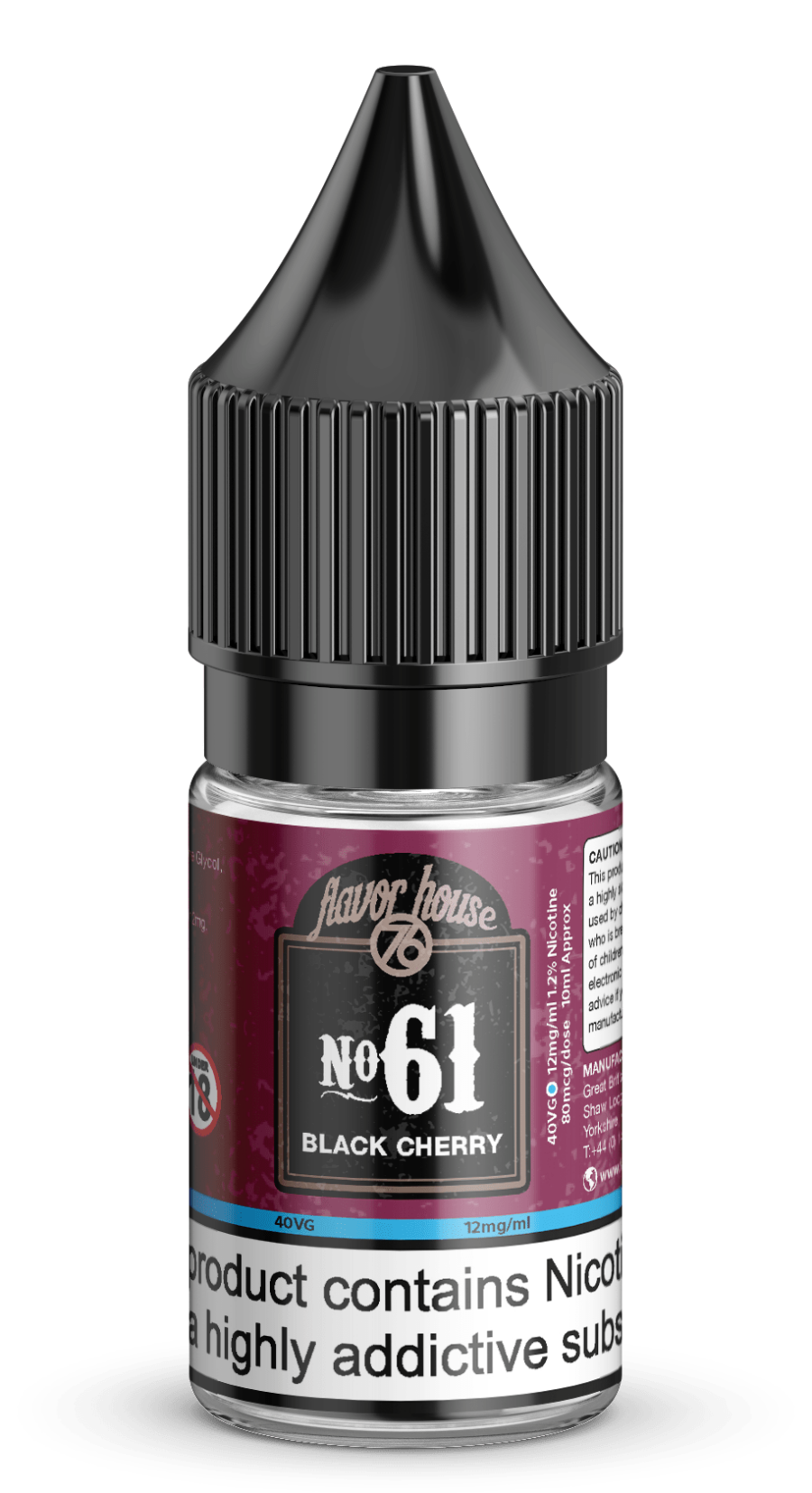 no.61-black cherry 12mg