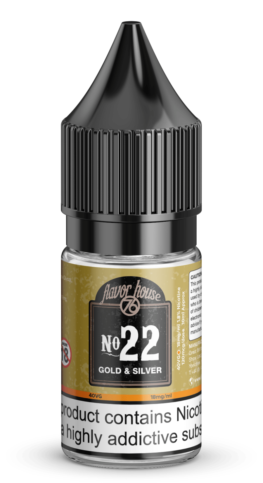 no.22-gold silver 18mg