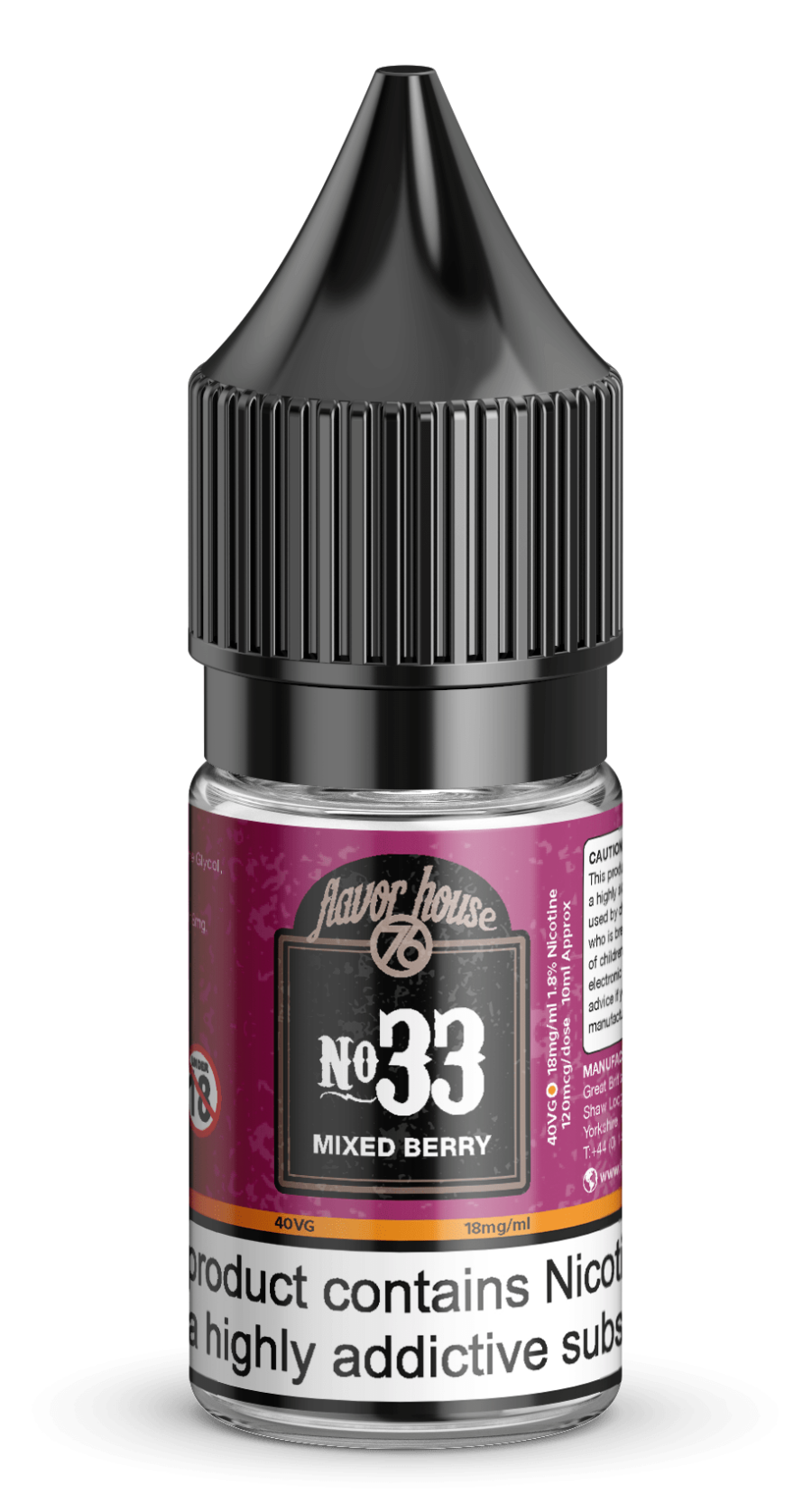 no.33-mixed berry 18mg