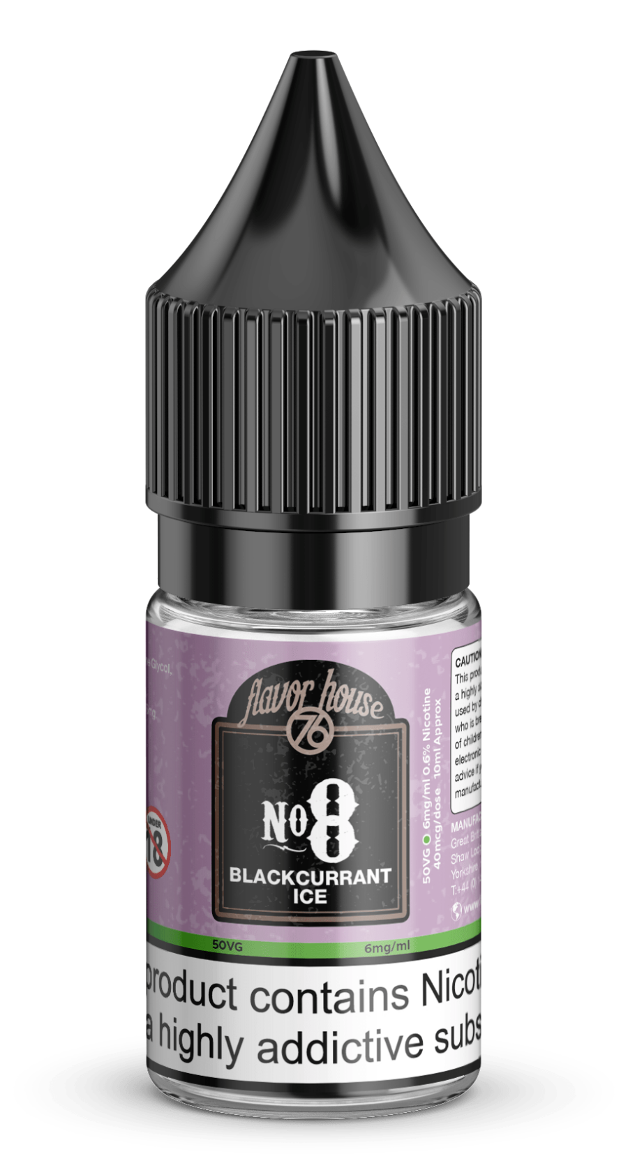 no.8-blackcurrant ice 6mg