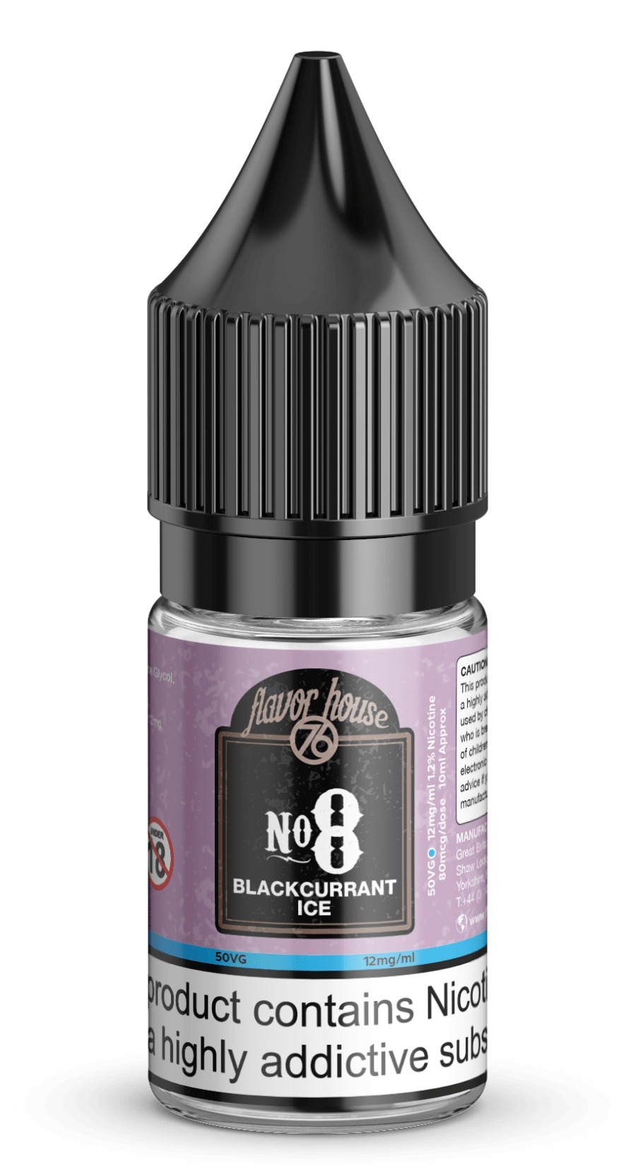 no.8-blackcurrant ice 12mg