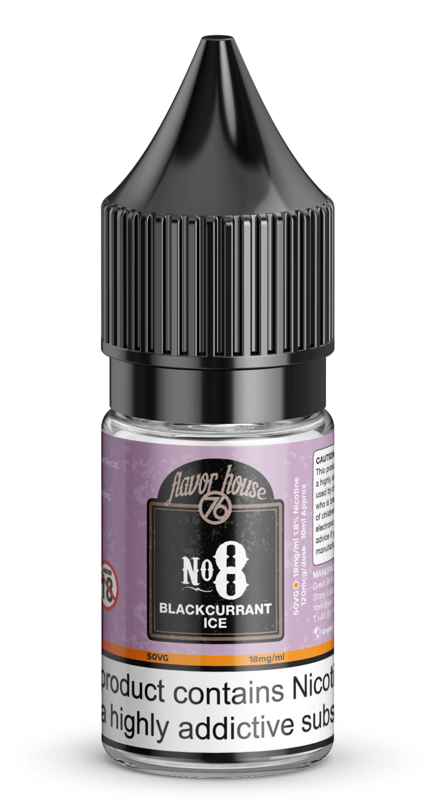 no.8-blackcurrant ice 18mg